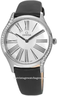 Omega De Ville 428.17.36.60.05.001 Stainless steel White