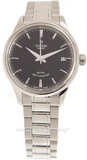 Tudor Style M12300-0002 34mm Stainless steel Black