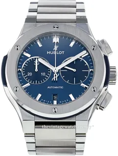 Hublot Classic Fusion 520.NX.7170.NX 45mm Titanium Blue