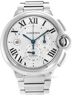 Cartier Ballon Blue W6920002 Brushed/polished steel Silver