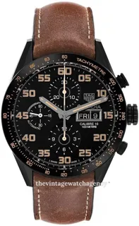 TAG Heuer Carrera CV2A84.FC6394 43mm Ceramic and Titanium Black