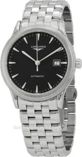 Longines Flagship L49844526 40mm Stainless steel Black