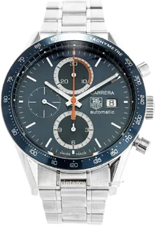 TAG Heuer Carrera CV2015.BA0794 41mm Steel Blue