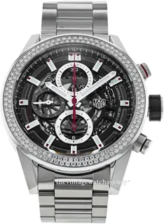 TAG Heuer Carrera CAR201P.BA0766 43mm Stainless steel Skeletonized