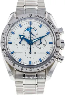 Omega Speedmaster Moonwatch 3575.20.00 White gold and Stainless steel White