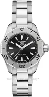 TAG Heuer Aquaracer Lady WBP1410.BA0622 30mm Stainless steel Black