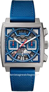 TAG Heuer Monaco CBL2182.FT6235 39mm Titanium Blue