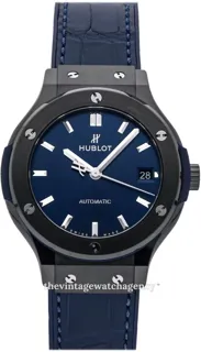 Hublot Classic Fusion Blue 565.CM.7170.LR 38mm multi-colored ceramic Blue