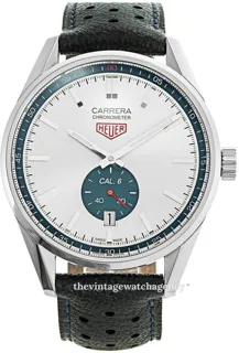 TAG Heuer Carrera WV5111.FC6350 39mm Stainless steel Silver