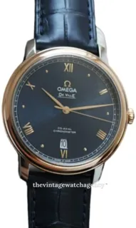 Omega De Ville 424.23.40.20.03.001 Red gold Blue