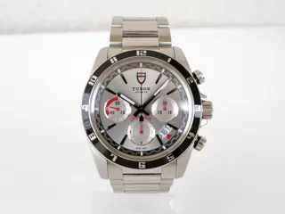 Tudor Grantour M20530N-0001 20530N 42mm Steel Silver