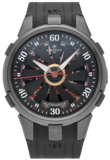 Perrelet Turbine XL A1051/A 48mm Stainless steel Black