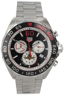 TAG Heuer Indy 500 CAZ101V Stainless steel Black