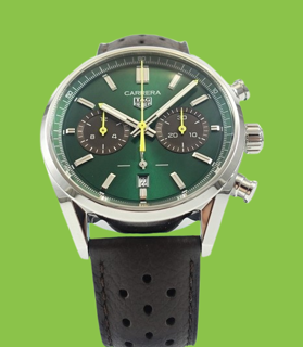 TAG Heuer Carrera CBN201K.FC6569 42mm steel Green