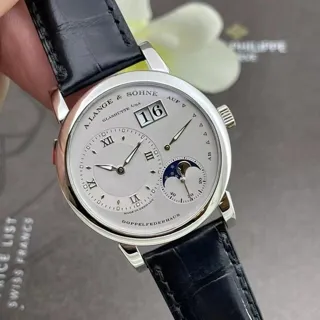 A. Lange & Söhne Lange 1 109.025 38.5mm Platinum Silver