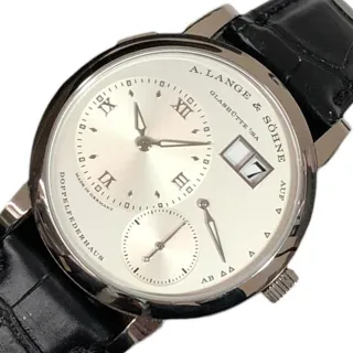 A. Lange & Söhne Lange 1 191.039 38.5mm White gold Silver