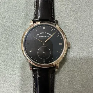 A. Lange & Söhne Saxonia 307.029 40.5mm White gold Black