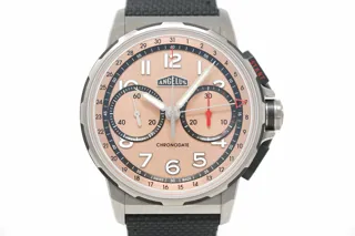 Angelus Chronodate 0CDZFP01AK0091 43mm Titanium Salmon