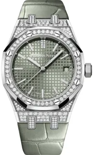 Audemars Piguet Royal Oak 15551BC 37mm White gold Green