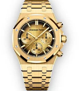 Audemars Piguet Royal Oak 26240BA 41mm Yellow gold Smoked Yellow