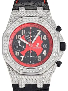 Audemars Piguet Royal Oak Offshore 26196BC.ZZ.D101CR.01 42mm White gold Red