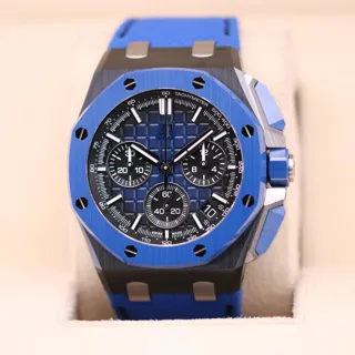 Audemars Piguet Royal Oak Offshore Chronograph 26420CE.OO.A043VE.01 43mm Black ceramic Blue