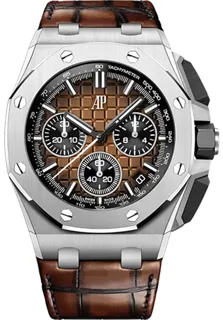 Audemars Piguet Royal Oak Offshore 26420ST 43mm Stainless steel Brown