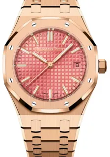 Audemars Piguet Royal Oak 77450OR 34mm Rose gold Pink