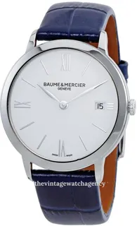 Baume & Mercier Classima M0A10355 36.5mm brushed/polished steel White