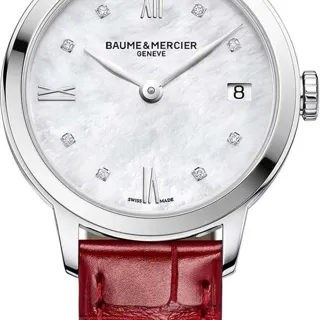 Baume & Mercier Classima M0A10543 31mm Steel Mother of pearl