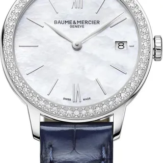 Baume & Mercier Classima M0A10544 31mm Steel Mother of pearl