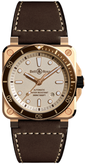 Bell & Ross BR 03-92 Diver BR0392-D-WH-BR/SCA Bronze White