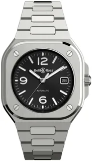 Bell & Ross BR 05 BR05A-BL-ST/SST Stainless steel Black