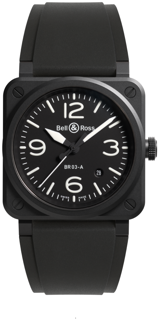 Bell & Ross BR 03 Black Matte BR03A-BL-CE/SRB Black ceramic Black