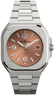 Bell & Ross BR 05 Copper Brown BR05A-BR-ST/SST Stainless steel Brown