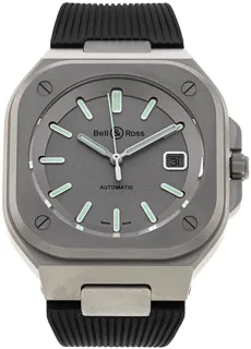 Bell & Ross Instruments BR05A-GM-ST/SST Stainless steel Gray