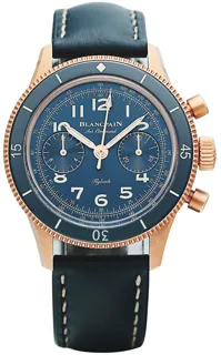 Blancpain Air Command AC03-36B40-63A Rose gold Blue