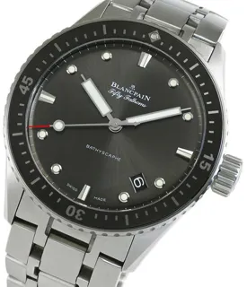 Blancpain Fifty Fathoms 5000-1110-70B 43mm Stainless steel Gray