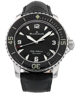 Blancpain Fifty Fathoms 5015-1130-52A Stainless steel Black