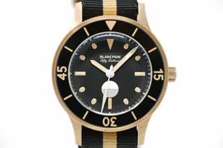 Blancpain Fifty Fathoms 5901 5630 NANA 41mm Bronze gold Black