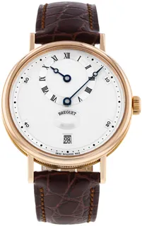 Breguet Classique 5187BR/15/986 36mm Rose gold Silver