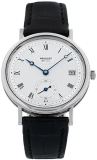 Breguet Classique 5920bb/15/984 34mm White gold Silver