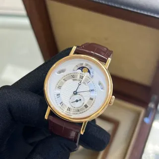 Breguet Classique 7337BR/1E/9V6 39mm Rose gold Silver and White