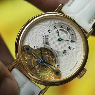 Breguet Classique Complications 3357BA/12/986 35mm Yellow gold Silver