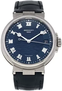 Breguet Marine 5517BB/Y2/9ZU 40mm White gold Blue