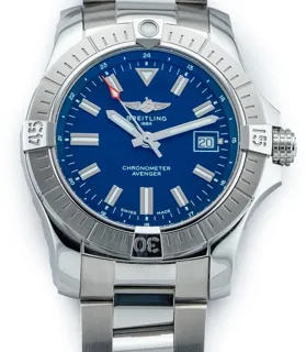 Breitling Avenger A17318101C1A1 43mm Stainless steel Blue