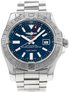 Breitling Avenger A32390 Stainless steel Blue