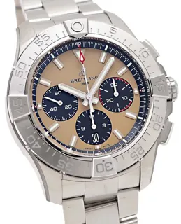 Breitling Avenger AB0147101A1A1 44mm Stainless steel Beige