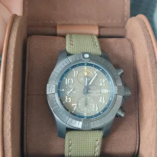 Breitling Avenger V13317 45mm Titanium Military Green