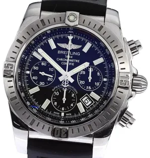 Breitling Chronomat AB0115 44mm Steel Black